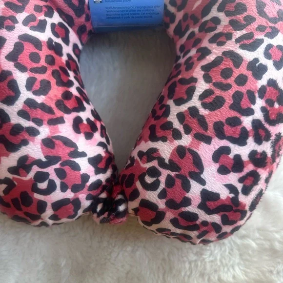 Animal Print Travel Neck Pillow Super Soft NEW - Picture 5 of 6
